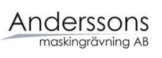 Anderssons Maskingrävning AB logga